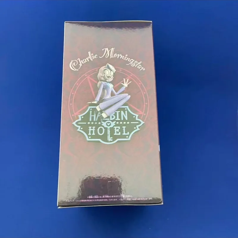 

[Original Genuine] Bandai Banpresto Hazbin Hotel Charlie Morningstar PVC Figure Model Sitting Posture Collector Figurine Gift