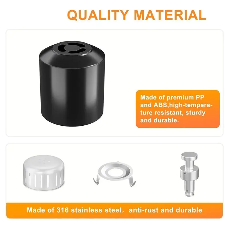 YCOC-Steam Release Valve Handle For Replacement–For Instant Pot Ultra 3, 6, 8 Quart& Duo/Duo Plus 3, 5, 6 Qt–Latest Model