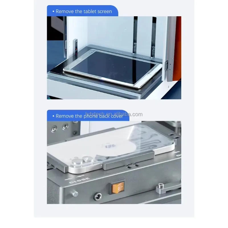 TBK 958ZP UV Cold Light Marking Laser Machine for Cellphone Repair iPad 12.9 Screen Back Glass Frame Separator Laser Tool