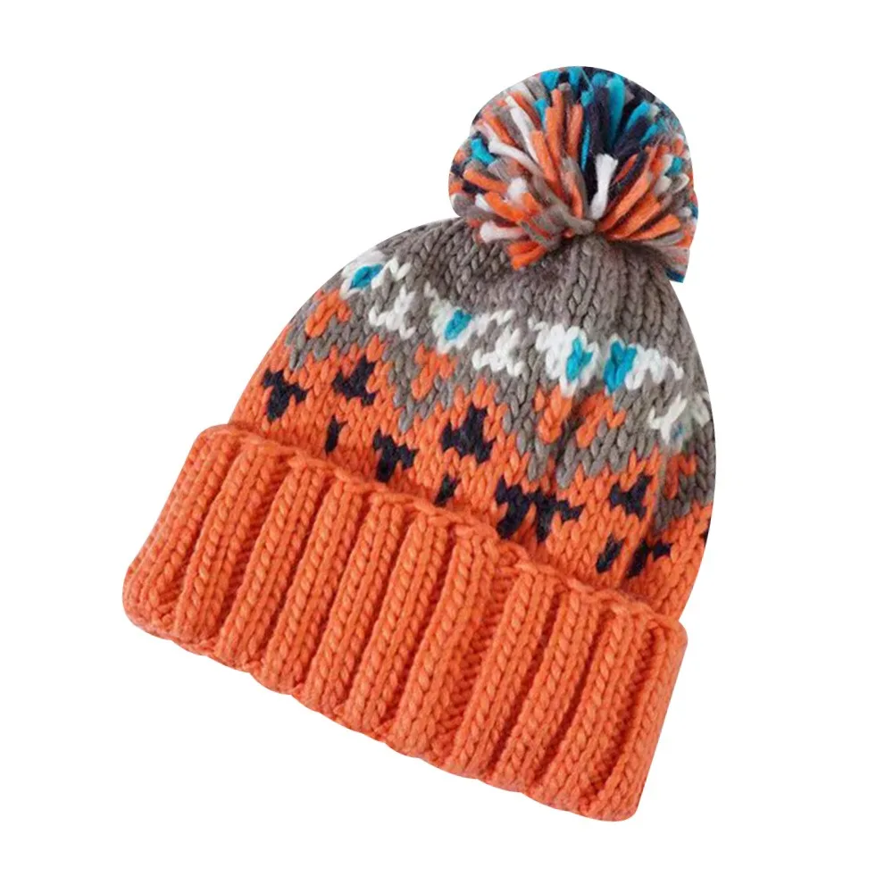 

Fashion Warm Winter Hat Ear Protection Thickened Knitted Cap Elastic Casual Beanie Hats Women
