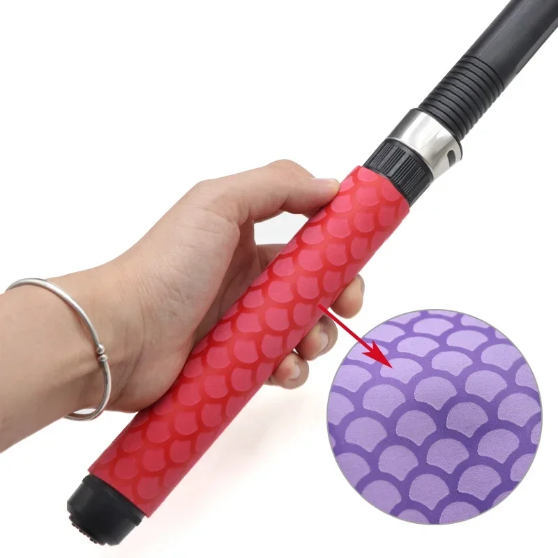 8 Colors Anti-slip Heat Shrink Tube Fishing Rod Wrap Non Skid Bicycle Handle Insulation Protect Racket Grip Waterproof Cover DIY