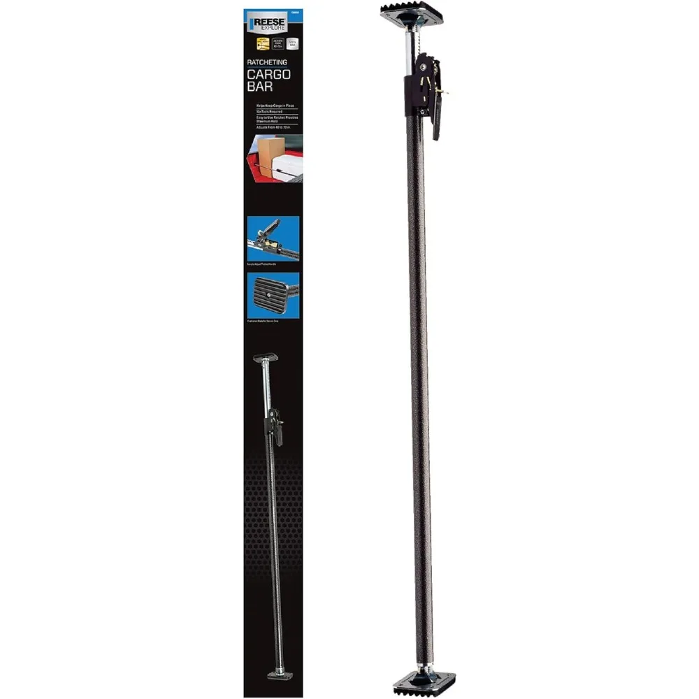 

Регулируемая грузовая перекладина с храповым механизмом, расширяется от 40 до 70 дюймов, предотвращает переключение в внедорожниках.