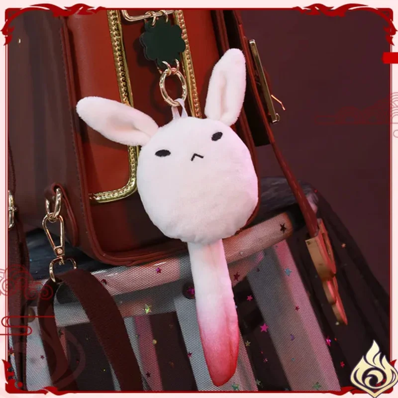 Anime Genshin Game Klee Spark Knight Girls Cute PU Leather Backpack Women Cosplay Costume Wig Accessories Props