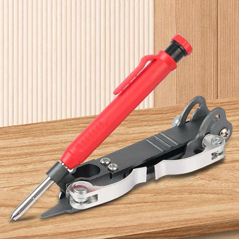 

Woodworking Scriber Aluminum Alloy Multi-Function Adjustable Scribing Tool for Carpenters Contour Gauge Profile Tool Scribbing