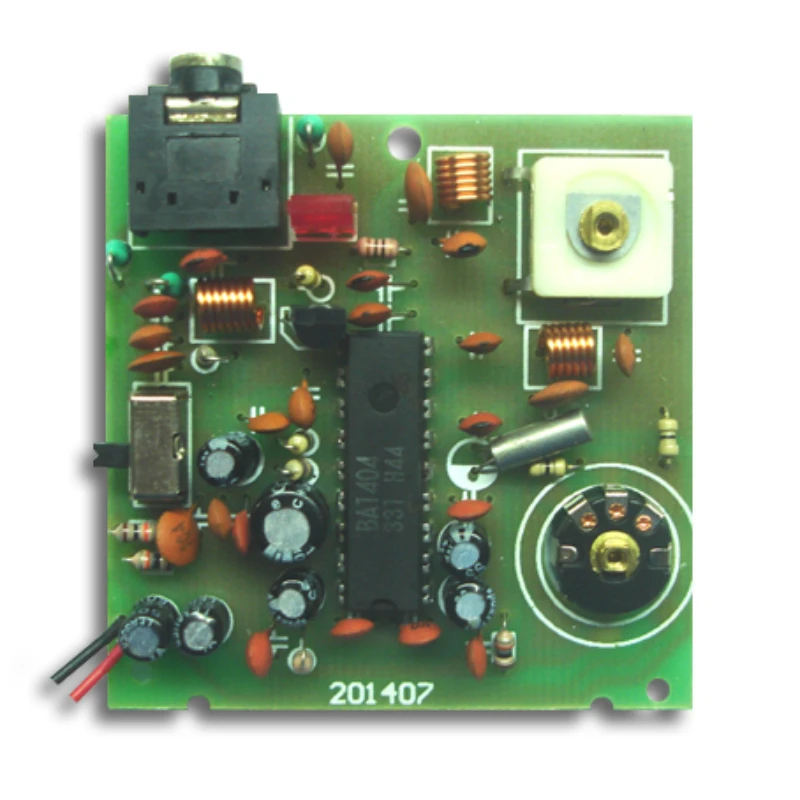 

BA1404 FM transmitter board/pluggable microphone /FM stereo transmitter board /FM transmitter board/transmission circuit diagram