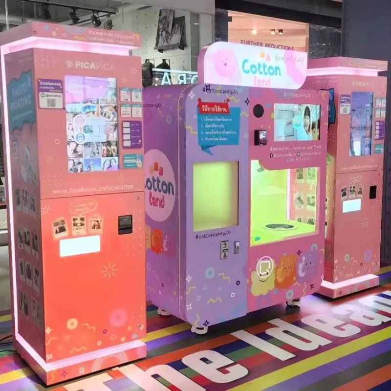 New Desgin Candy Making Machine Floss Cotton Flower Stable and Easy To Operate