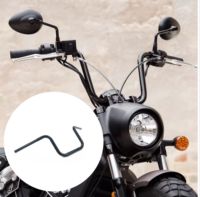 Motorcycle 1'' APE Hanger Handlebars 10\