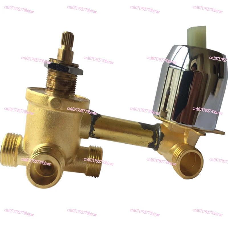 

Integral Shower Room Screen Faucet Accessories Hot and Cold Water Gear Switch Conversion Mixing Valve Core Bathroom Accessories