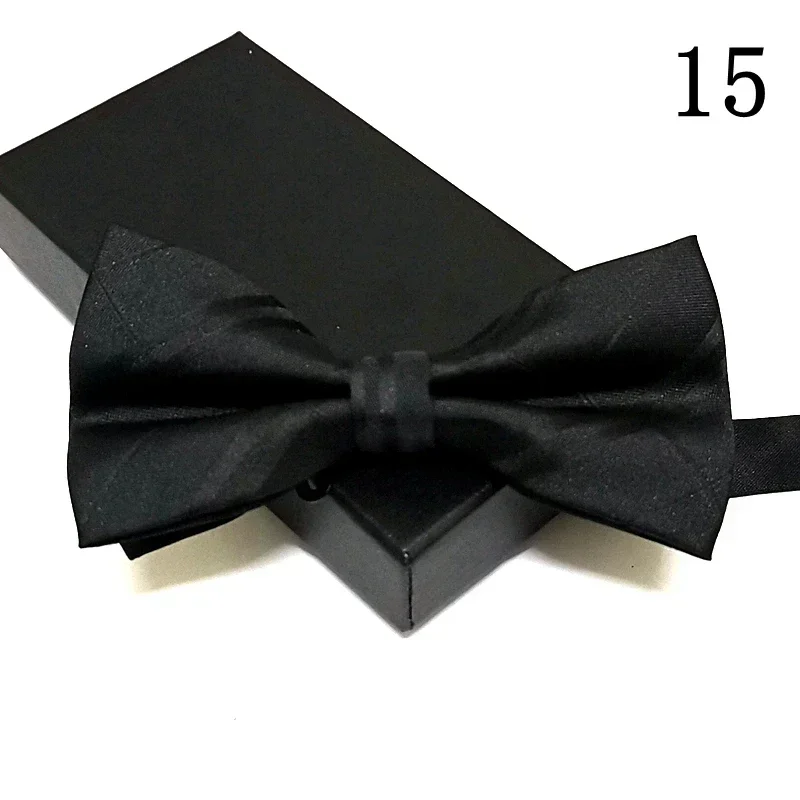 British bow, suit, black bow tie, men's wedding, red groom bow tie, men's fashion version, formal wedding best man