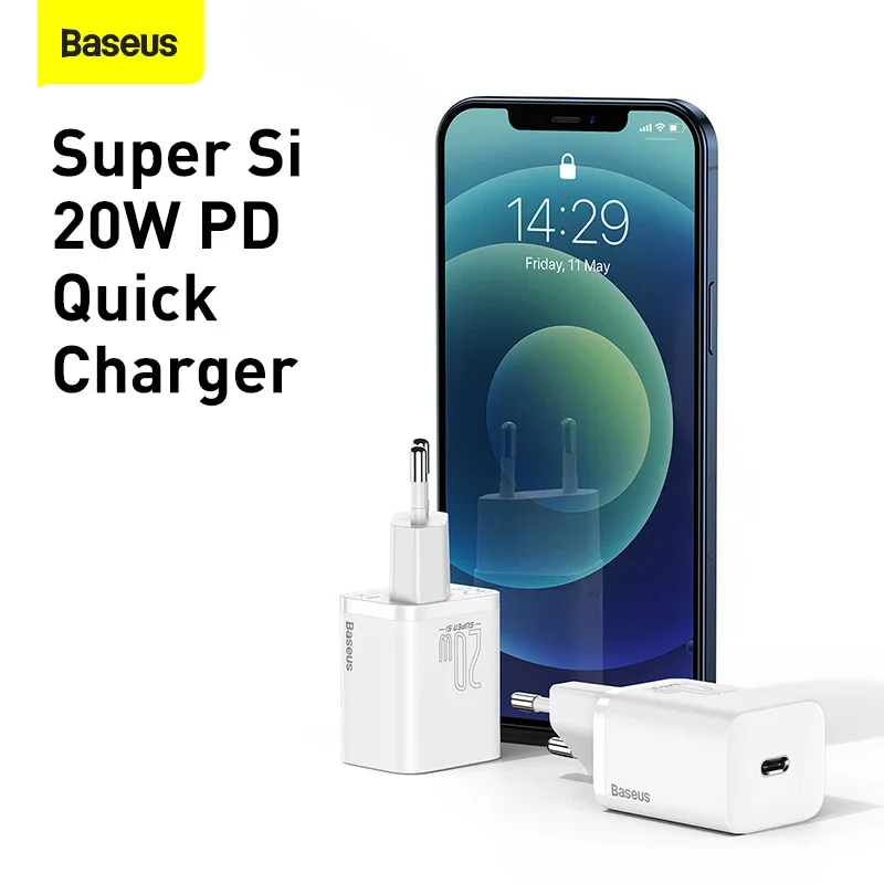 Baseus Super Si Quick Charger 1C 20W EU