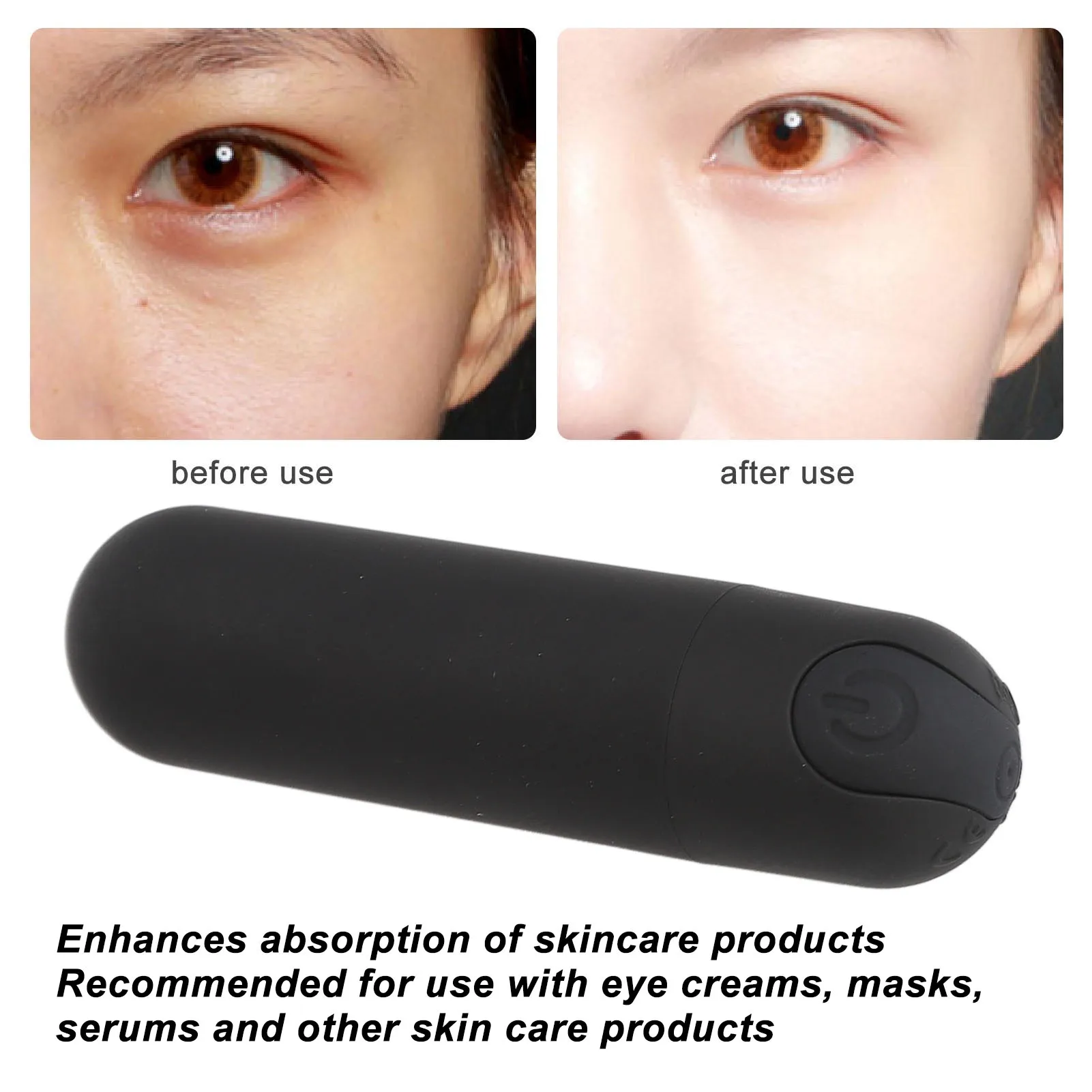 Electric Eye Massage Wand Reduce Fine Lines Promote Serum Bsorption Face Eye Massage Tool Eye Massager Pen Face Eye Massage Tool