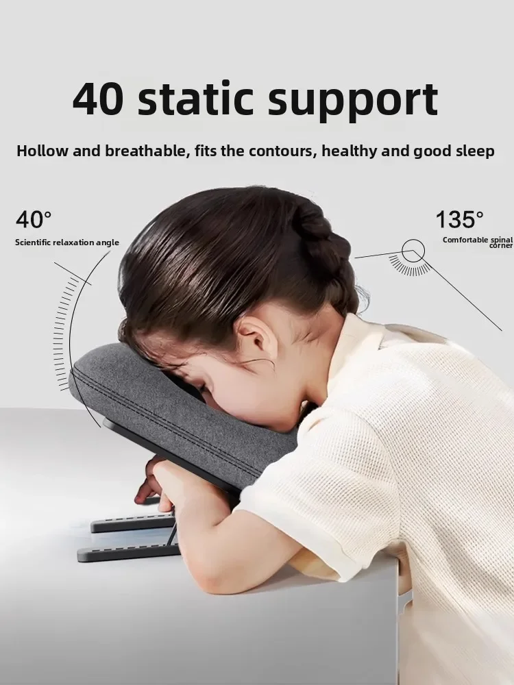 Foldable nap pillow for sleeping
