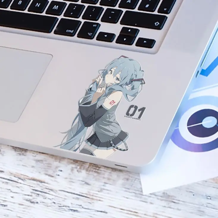 Hatsune Miku Anime Cartoon Car Sticker Car Electric Vehicle Motorcycle Personalized Creative Decoration Waterproof Sticker