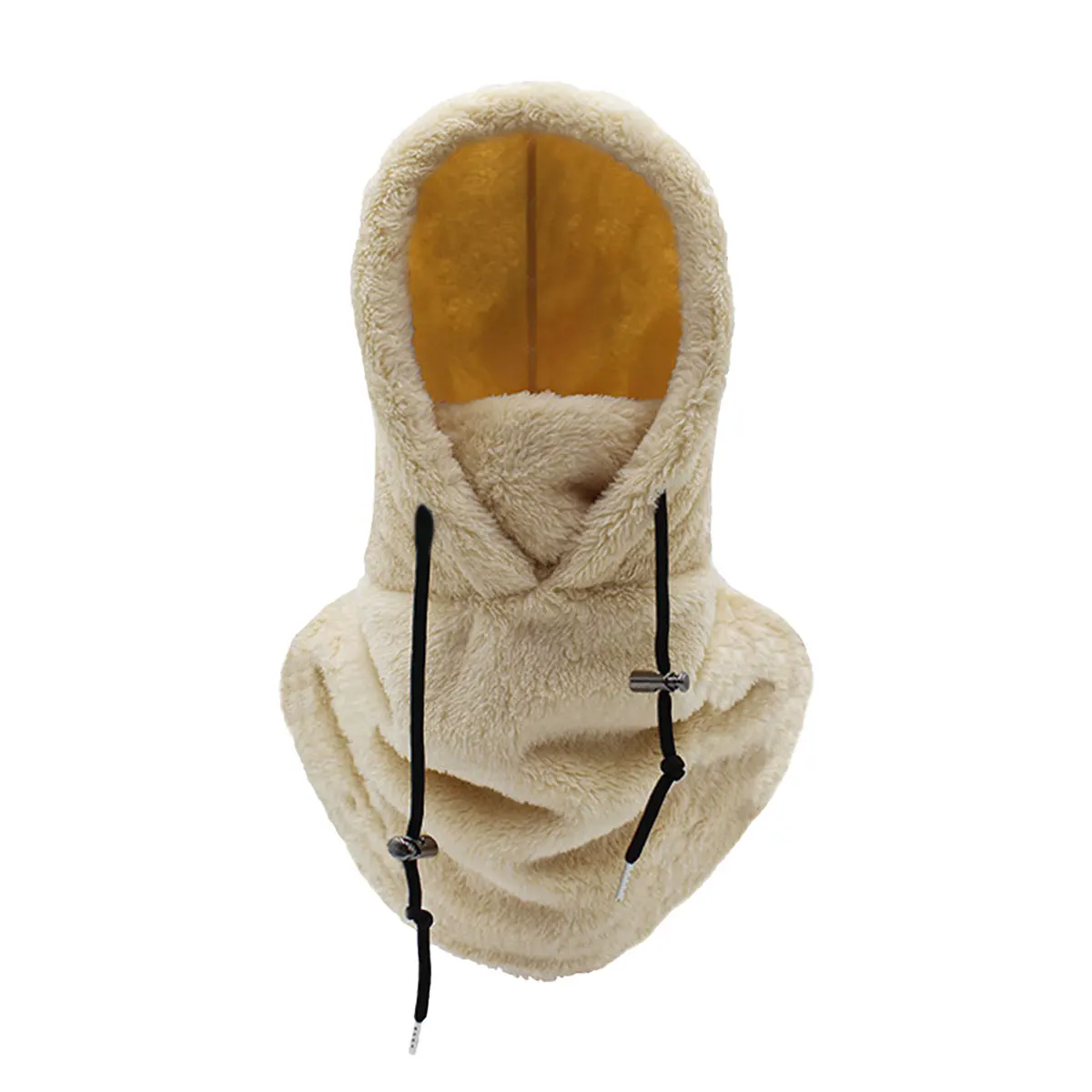 Sturmhaube, windabweisende Winter-Gesichtsmaske, Fleece-Skimaske für Männer und Frauen, warme Gesichtsbedeckung, Mütze, Schal – Detail 6