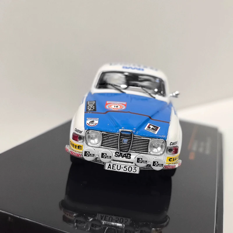 

IXO 1:43 Scale SAAB 96 V4 #18 1976 Alloy Simulation Car Model Static Collection Decorated Holiday Gifts Toys Souvenir Gift