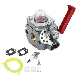 Trimmer Carburetor Carburetor Kit Garden Lawn Mover Trimmer Carburetor Kit for Homelite UT‑ 33600A 26cc EHCPS 0264AT 0264OF