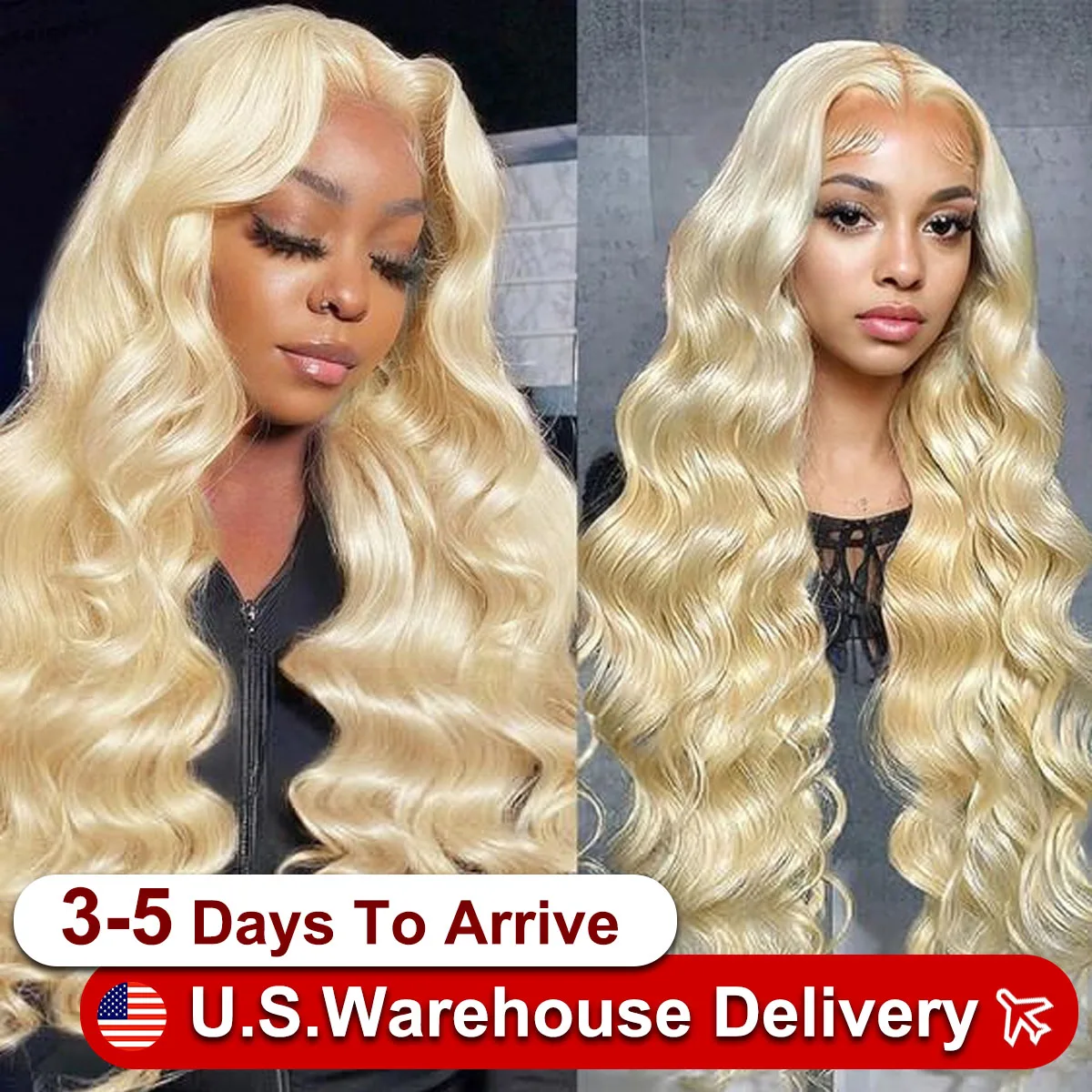 180 Density 13x4 13x6 HD Transparent Lace Front Human Hair Frontal Wigs 100% human Hair 30 26 Inch 613 Blonde Wigs For Women