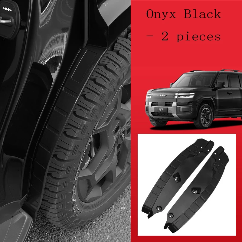 For BYD Leopard Titanium 7 2025 2026 Car Mudguards Painted Factory-Matching Colour Frost-Resistant Wear-Resistant Accessories 5