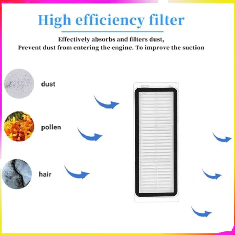 M04K 1 Set Main Side Brush Filter Mop Parts Accessories For Dreame X20 Pro/X20 Pro Plus Robot Vacuum Cleaner Replacement Spare P