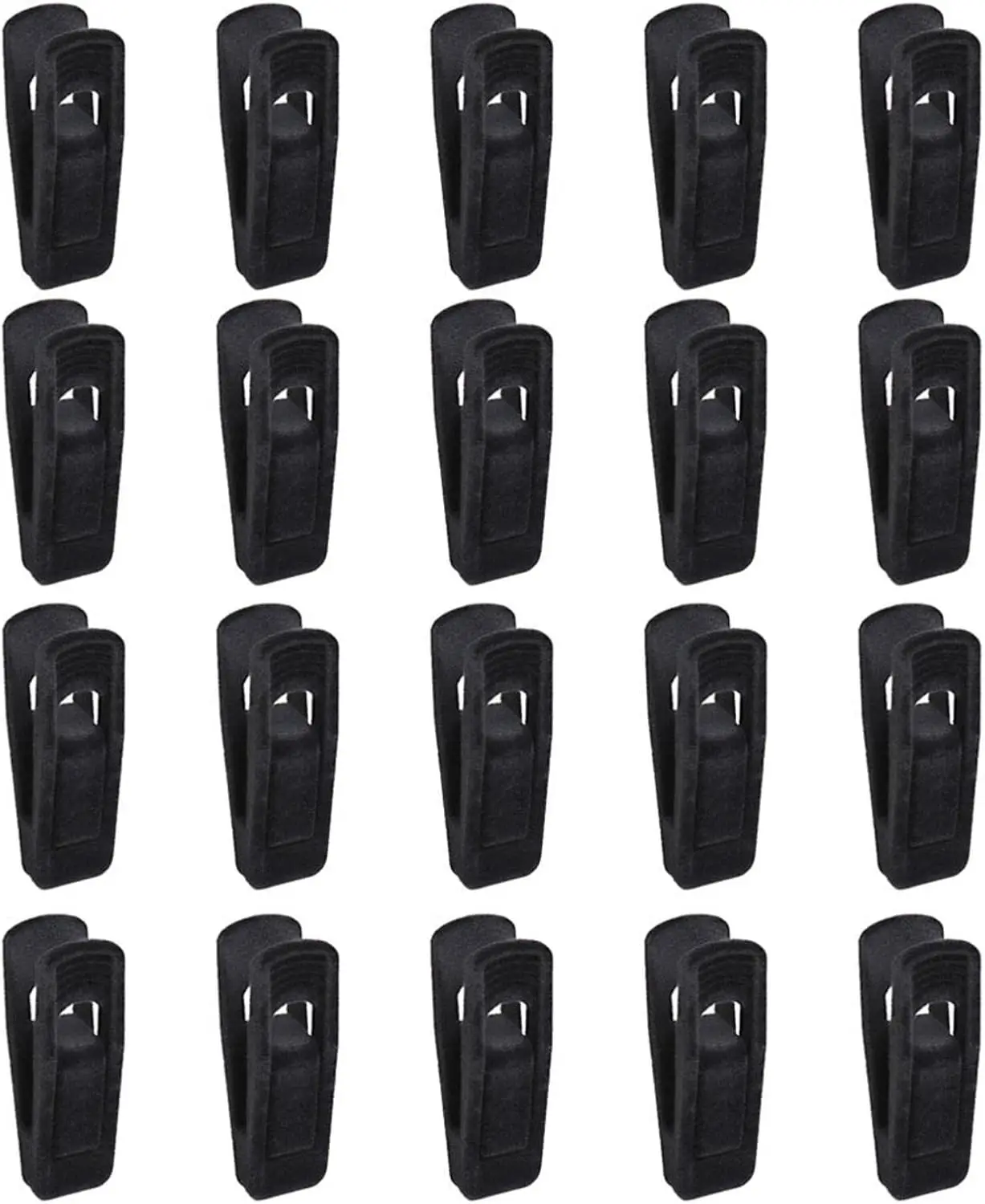For 5/10/15/20 pcs of Velvet Hanger Clips Non-slip Detachable Clothespins Flocked Fine Line Hakama Cloth Hangers
