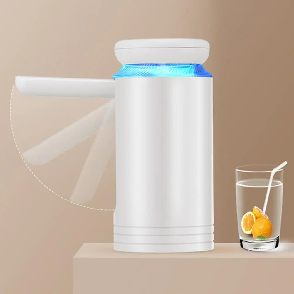 Automatic Bottle Top Pump with Digital Display Sterilization 90 Degree Foldable Spout Quantitative Electric Water Dispenser Pump