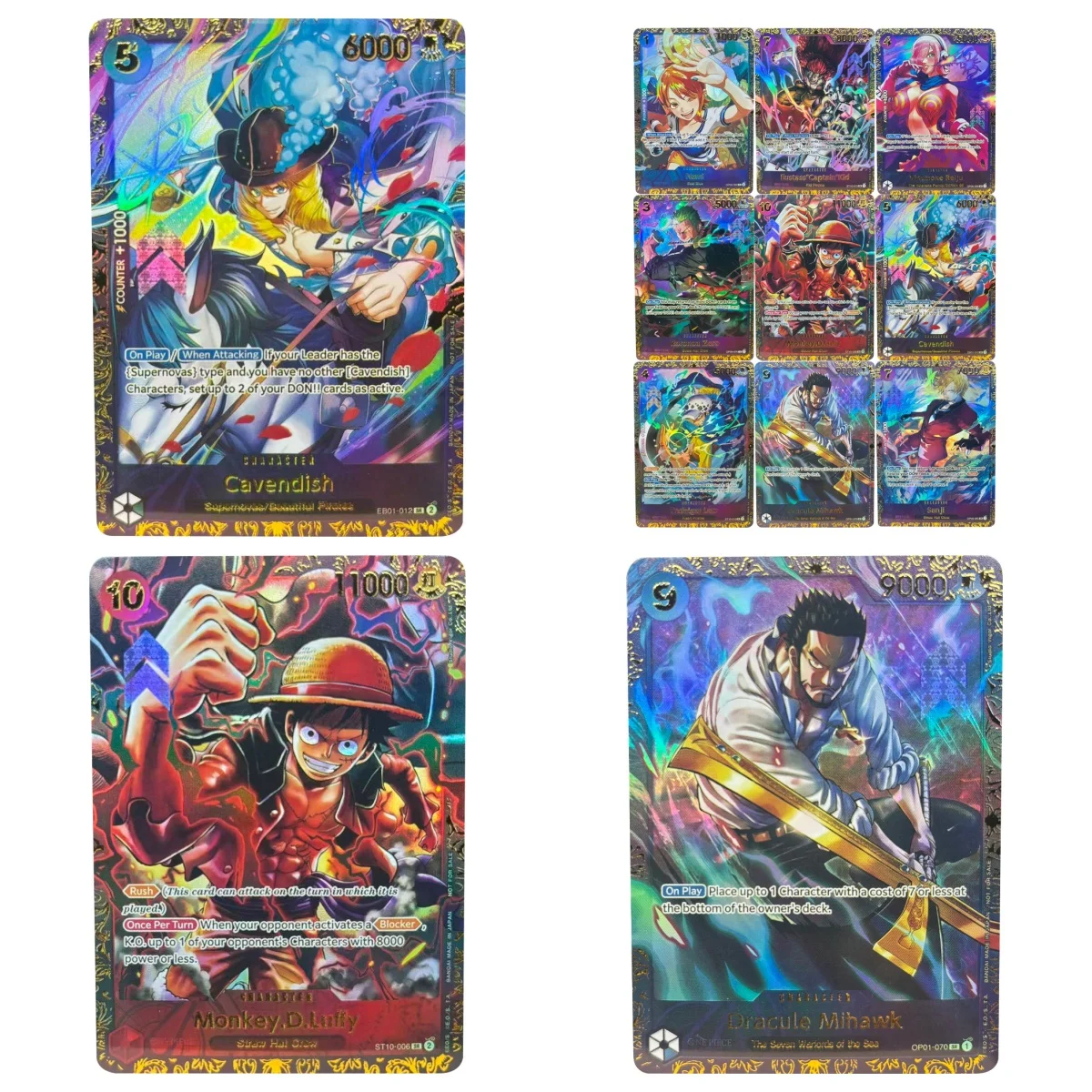 ONE PIECE Sammelkarten Championship Event Card Monkey D. Ruffy Sanji DIY Hochwertiges selbstgemachtes Spiel Anime Karten Geschenkspielzeug