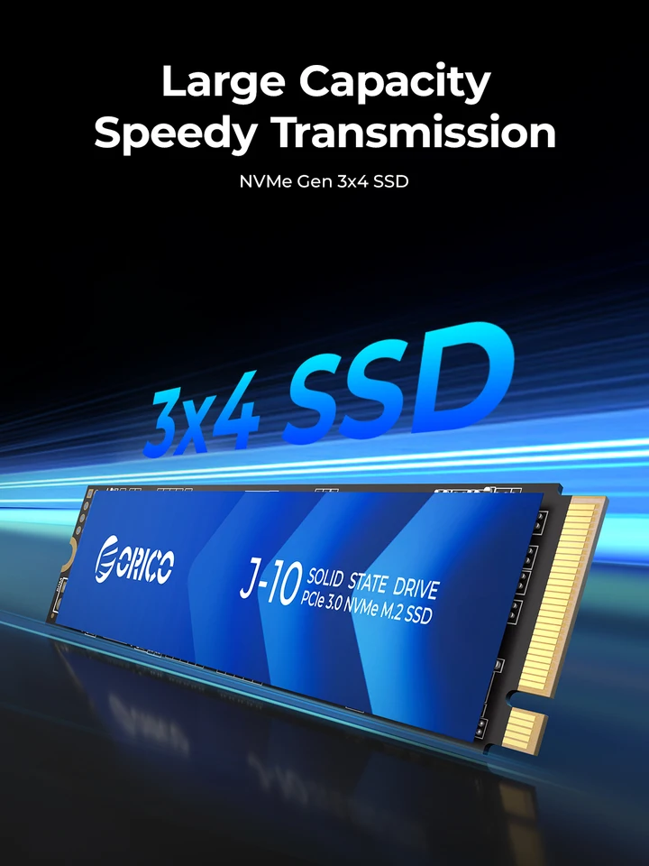 ORICO J10 M.2 NVMe SSD PCIe 3.0 Gen3 x4 NVMe SSD 3500Mbps M.2 M