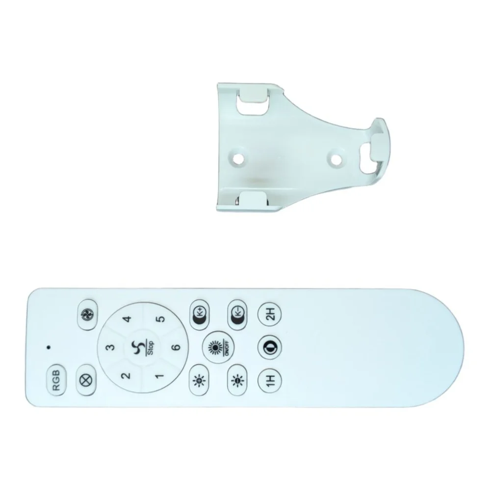 Ceiling For Fan and Light Remote Control 2.4G Wireless with 6 Settings Dimmable Brightness For RGB for color Options 24V DC