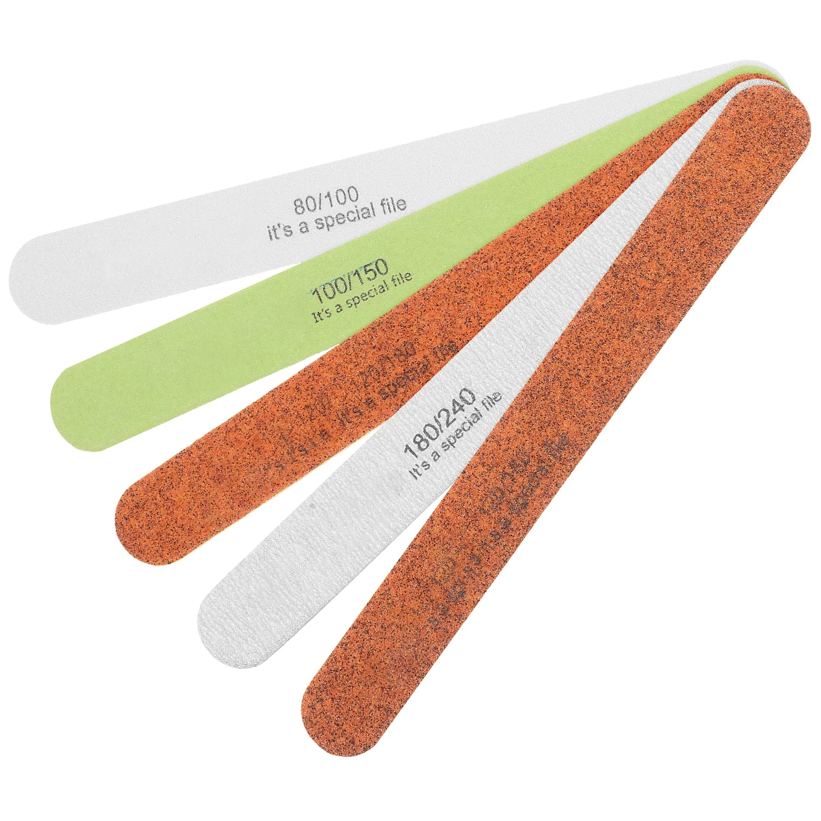 

5 Pcs Wood Chip Polishing Sanding Sticks for Wood Metal Plastic Model Craft DIY Tools Mixed Colors Numbered Thickness