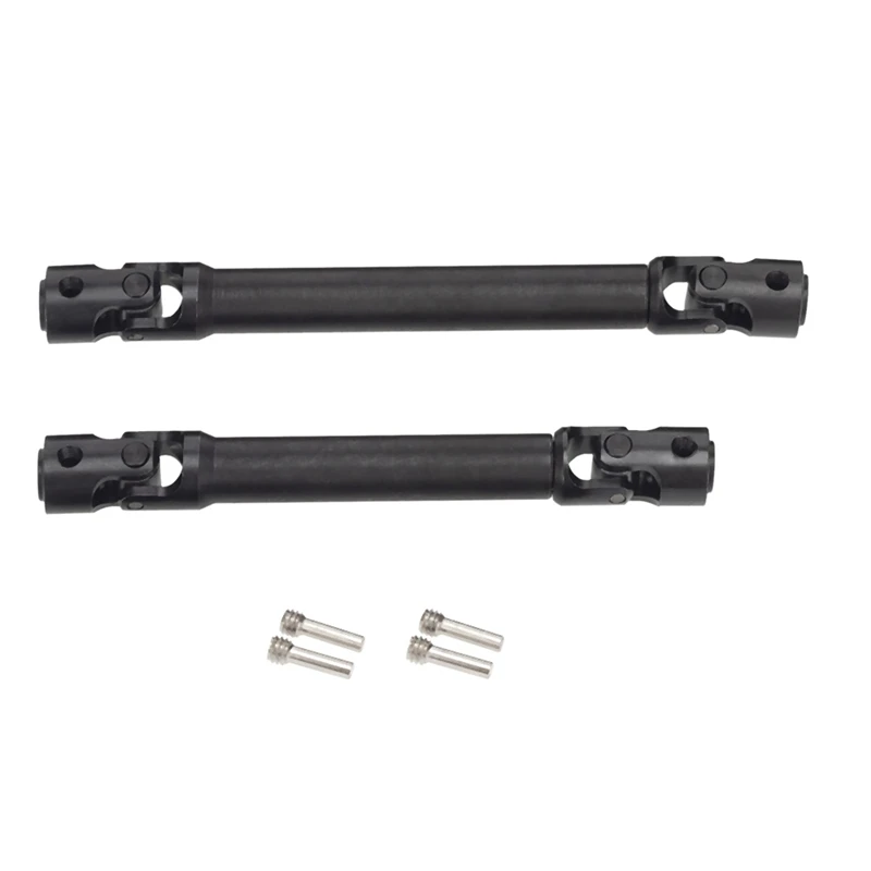 2 Pcs Heavy Duty CVD Drive Shaft For 324MM Wheelbase Traxxas Trx-4 Trx4 1/10 RC Crawler Upgrade Parts Accessories Short Axle 101