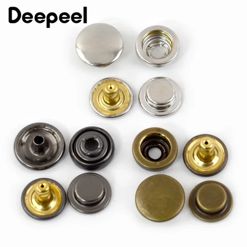 20 Sätze deepeel 11mm 503 # Metall Druckknopf verschluss Druckknöpfe unsichtbare Schließe Daunen jacke Mantel Kombination knöpfe Zubehör