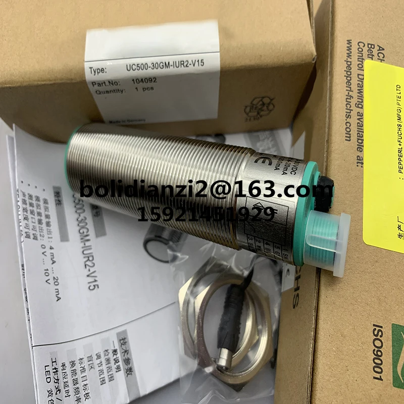 Original ultrasonic sensor   UC500-30GM-IUR2-V15  It's in stock