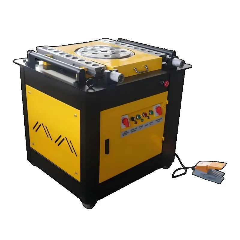 YG Widely Used Electric 4-28mm Steel Bar Hoop Benders 380v CNC Control Iron Flat Bar Bending Machine