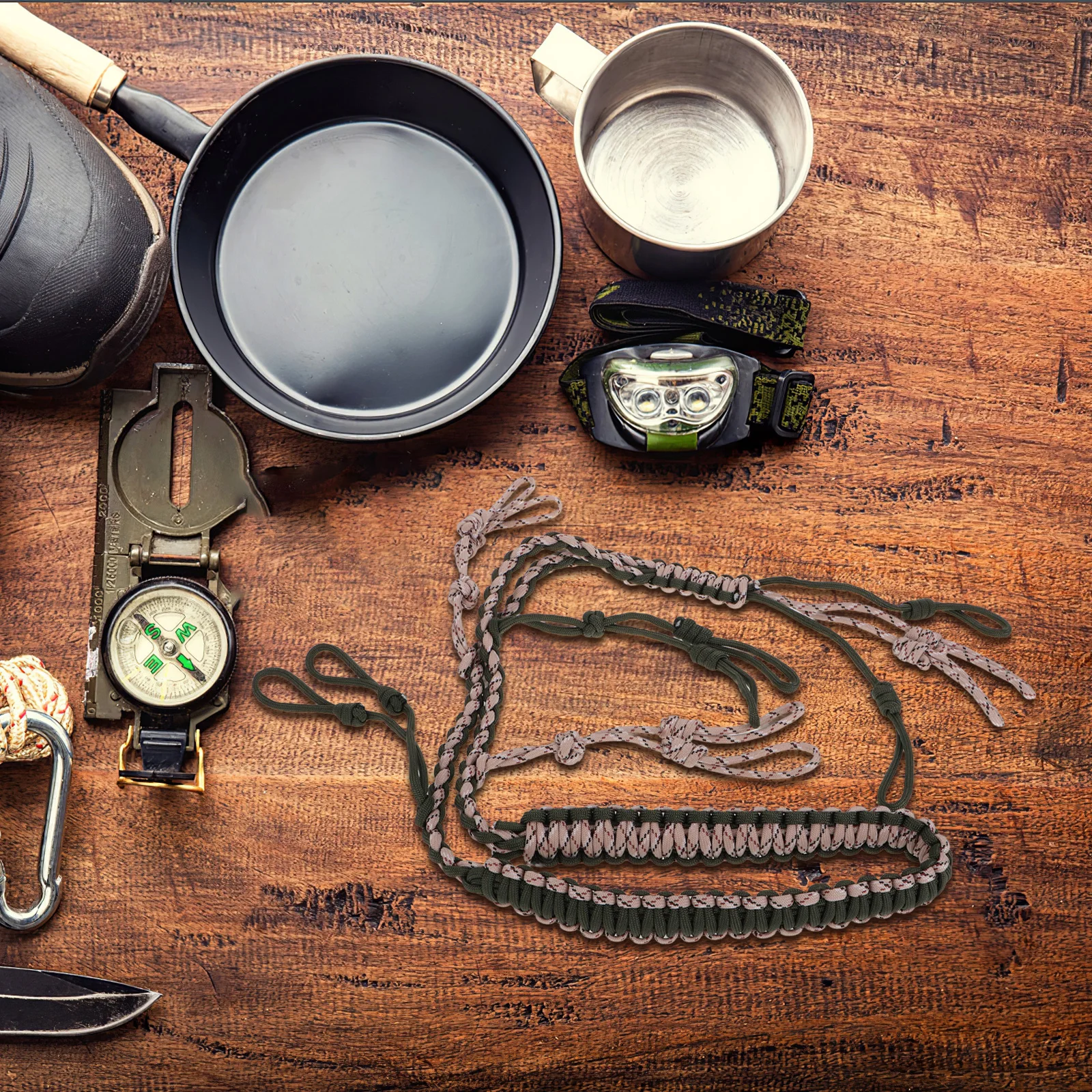 

Camping Lanyard Decorative Rope Clothesline Hanging for Hiking Polyester