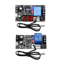 Wifi afstandsbediening thermostaat hoge precisie temperatuurregelaar module koeling en verwarming app temperatuurverzameling XY-WFT1 wftx