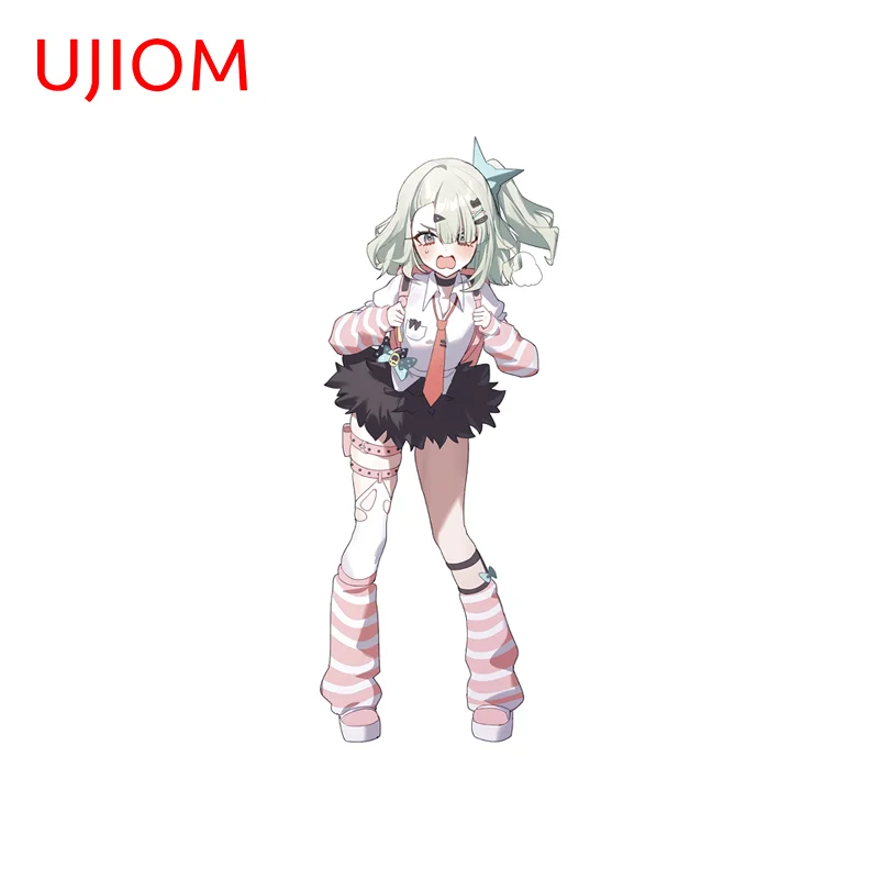 UJIOM Zenless Zone Zero Sunna Wall Sticker Exquisite Standing Posture Chic Waterproof Graffiti Decal Suitable For Car Decoration