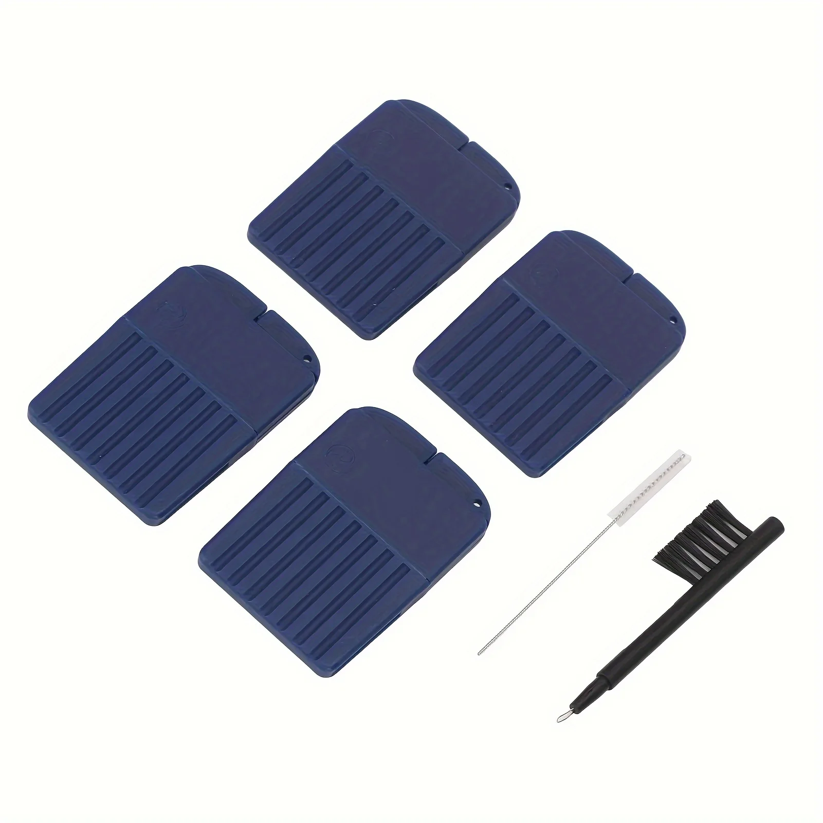 4 Packs 32pcs Wax Guard Filters Cleaning Tool Hearing Aid Wax Guard Filters For Starkey Clear Hearing Amplifier Brush Set