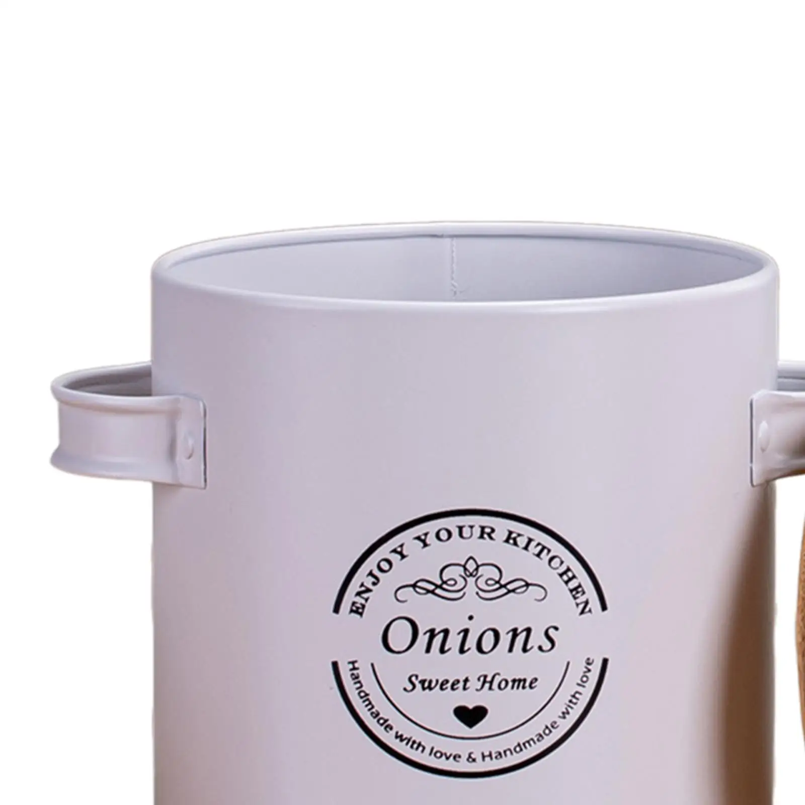 Potato Onion Bin Kitchen Canister for Countertop Farmhouse Decor Kitchen,Multifunctional Farmhouse Container Countertop