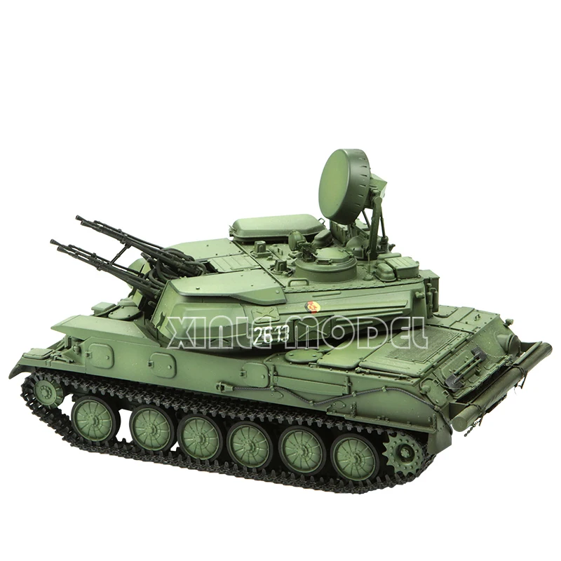 MENG TS-023 Russian ZSU-23-4 Shilka Self-Propelled Anti-Aircraft Gun 1/35 Military Assembled Scale Model Kit DIY Toy