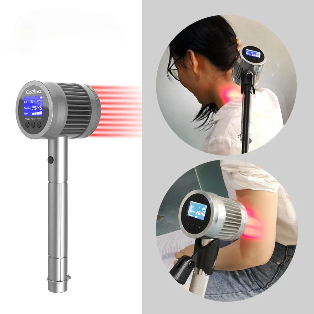 

High Power 3W Red Light 808nm 650nm Cold Laser Therapy Device Daily Health for Frozen Shoulder Knee Arthritis Pain Relief