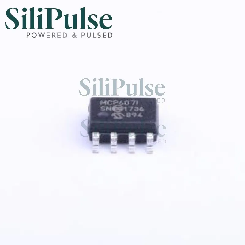 (5-20pcs) MCP607-I/SN 8-SOIC 100% Original In Stock 0.08V/us 1pA 155kHz SOIC-8
