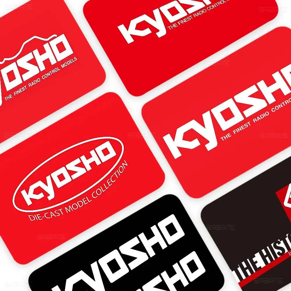 Kyosho Japan RC Logo 2024 Anime Cartoon Skin Stickers Film Tape Case for Big Credit Debit Card Front Side