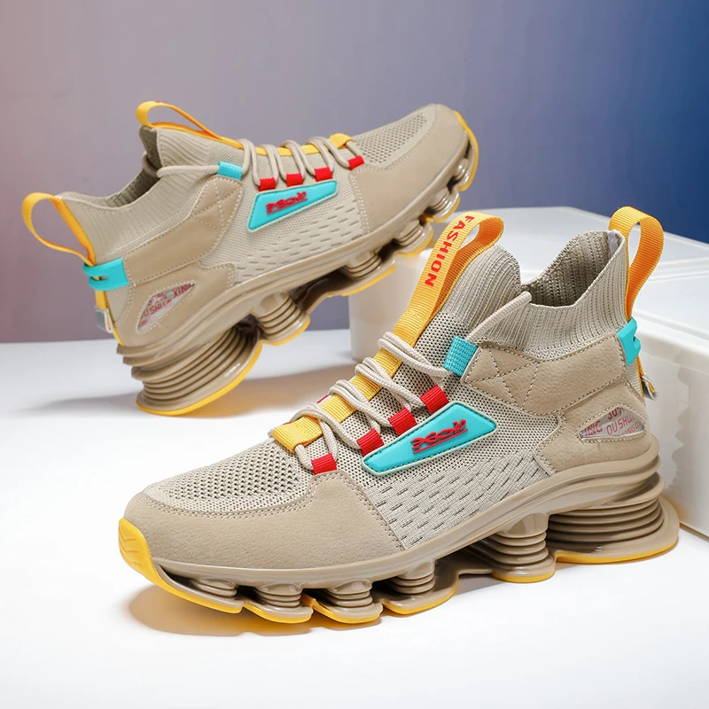 

Fashion Mesh Running Shoes Men Shoes Breathable Man High Quality Unisex Light Tennis Baskets Athletic 2026 Sneakers for Men