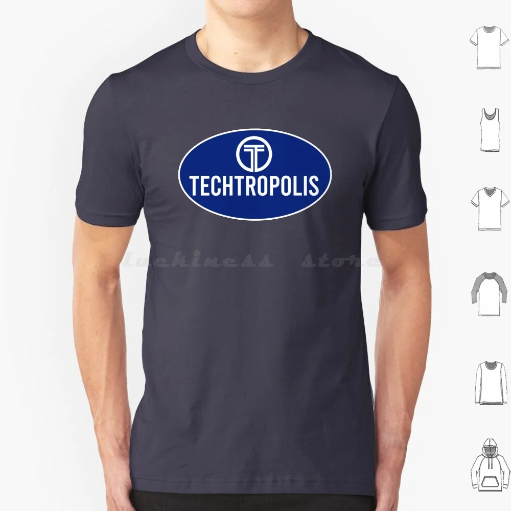 Techtropolis Logo T Shirt 6xl Cotton Cool Tee Atypical Techtropolis