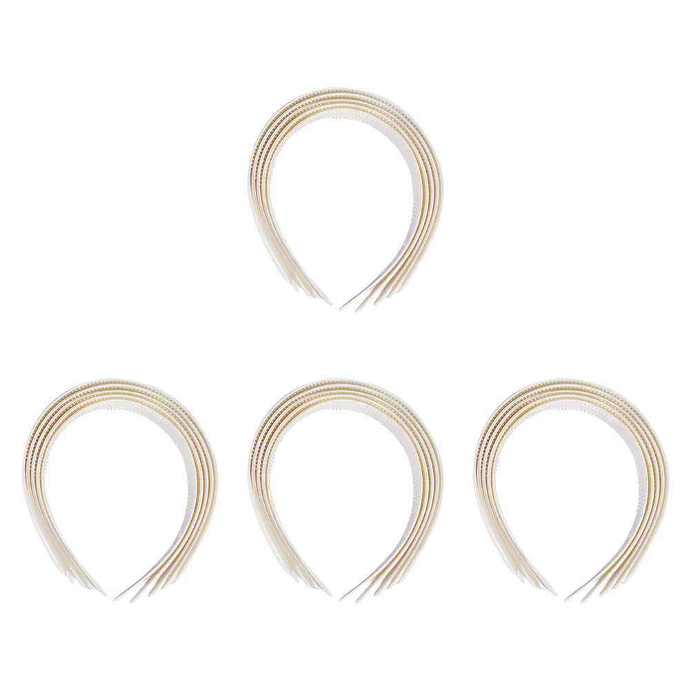 20Pcs Pure White Wide Headband for Women Girls Elegant Hair Hoop Keeps Hairstyle Intact Gentle on Hair Perfect for Face Wash