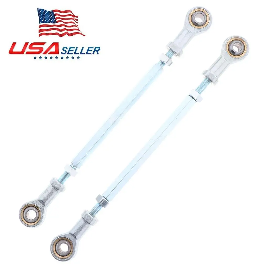 

2 шт. металлические рулевые тяги вала рулевого стержня для ATV Quad Go Kart 2 в 1