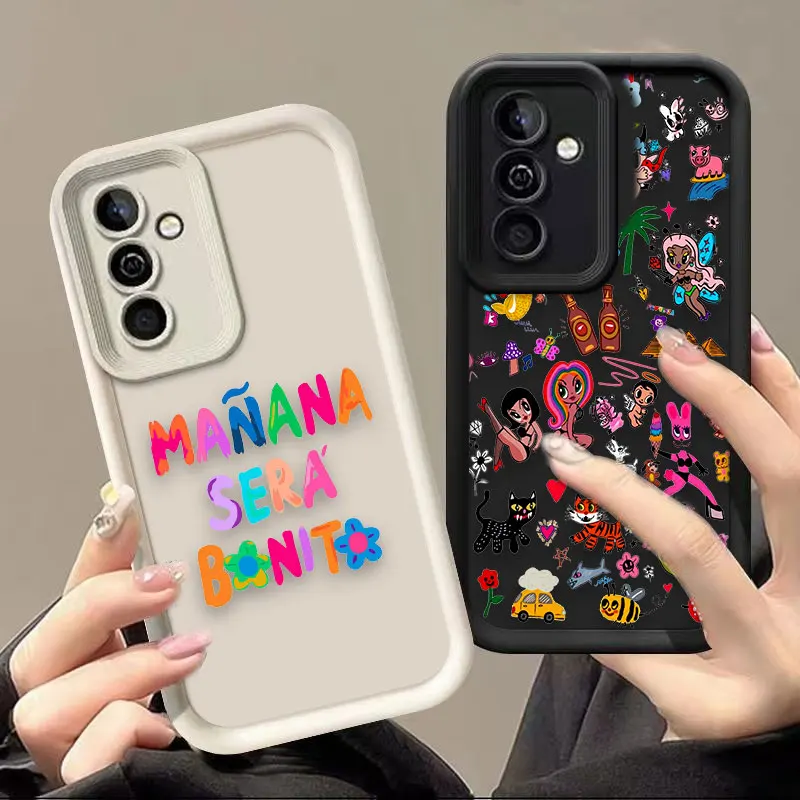 

K-Karol G Sera B-Bonito Phone Case For MOTO G15 G22 G32 G52 G54 G56 G60 G75 G84 G85 G86 E22 E32 E40 EDGE 40 50 50F 60E 60 Cover