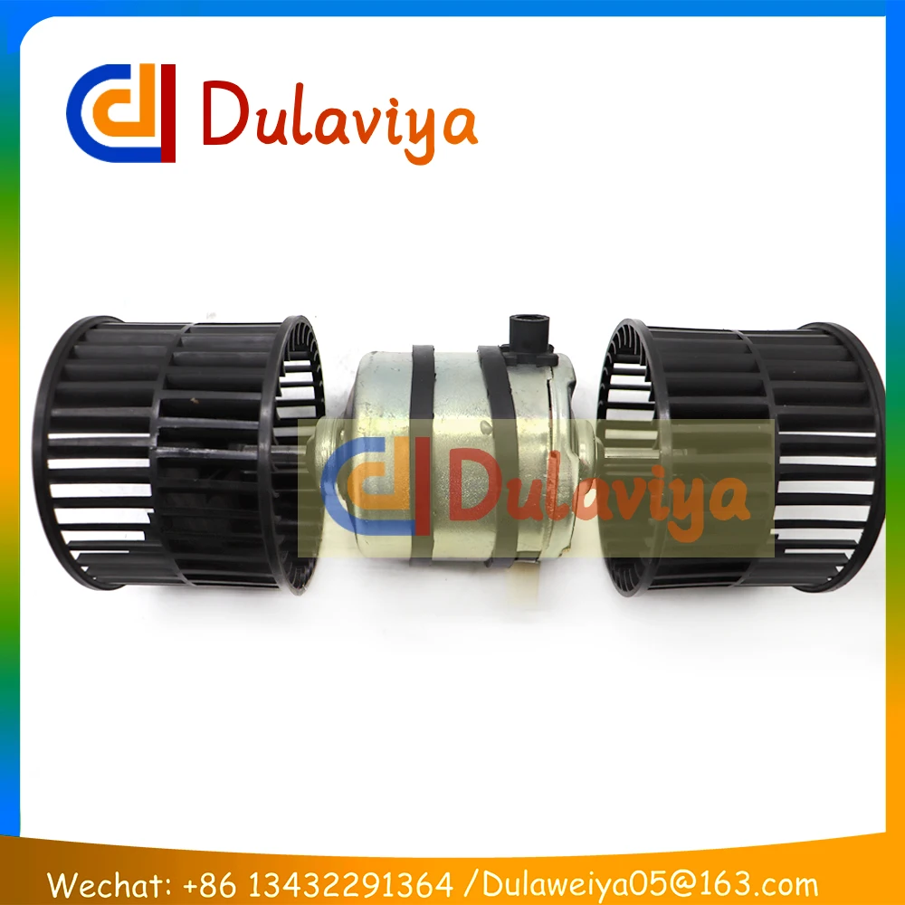 CAR AC Heater Blower Motor Fan 24V For Komatsu Kobelco Excavator double blower unit AN51500-10770 AN5150010770