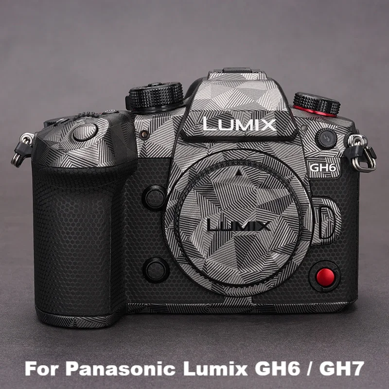 

For Panasonic Lumix GH6 GH7 Decal Skin Camera Lens Vinyl Wrap Film Anti-Scratch Protector Coat DC-GH6 DC-GH7