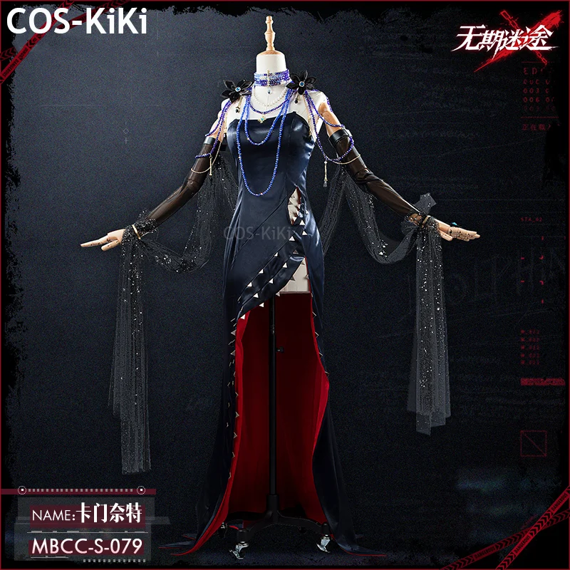 COS-KiKi Anime Path To Nowhere Cabernet Game Suit Gorgeous Sexy Dress Cosplay Costume Halloween Party Role Play Outfit Any Size